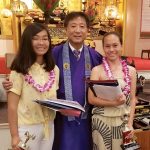 Two students graduate  from Japanese school
